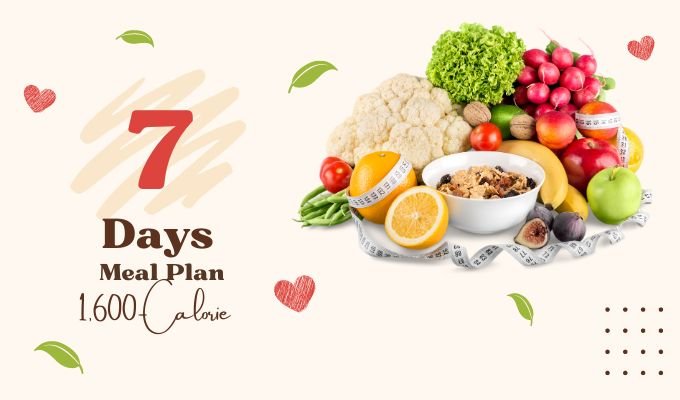 1,600-Calorie 7-Day Meal Plan