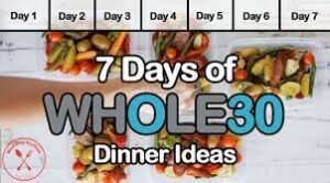 7-Day Whole30 Dinner Guide