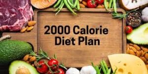  2,000-Calorie Meal Plan for Weight Loss