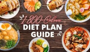 1,800-Calorie Diet Plan Guide