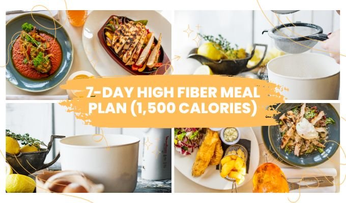 7-Day High Fiber Meal Plan
